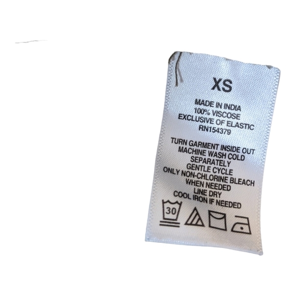 Aeropostale Boho Ditsy Floral Scoop Neck A Line Dress Women's XS Martini Olive - Picture 8 of 11